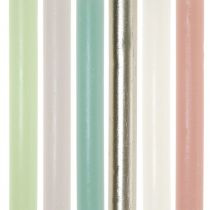 Product Stick candles, solid-colored, various colors, 21×240mm, 12 pieces