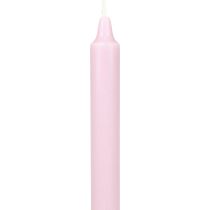 PURE Taper Candles Antique Pink Wenzel Candles Pink 250/23mm 4pcs