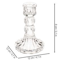 Product ProductName
Transparent Glass Candle Holder 12cm Set of 2 for Table Decoration
ProductDescription
<h2>Transparent Glass Candle Holders for Stylish Home Decoration</h2>
<p>Enhance your home with this set of two transparent glass candle holders, p