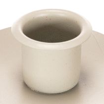 Product **Birch Wood Candle Holder with White Metal Ring 20cm**
```html
<h2>Decorative Birch Wood Candle Holder with White Metal Ring</h2>
<p>
This decorative candle holder combines natural birch wood with a minimalist white metal ring to create an elegant and