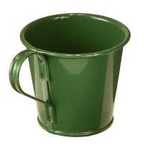 Product Taper candle holder cup candle holder dark green H6cm 6pcs