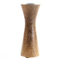 Product Stick candle holder wooden candlestick natural Ø6cm H20cm