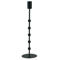 Product Stick candle holder metal candlestick black H30cm