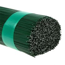 Product Plug-in wire painted green 0.8/300mm 2.5kg