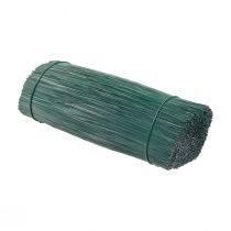 Product Plug-in wire green craft wire florist wire Ø0.4mm 13cm 1kg