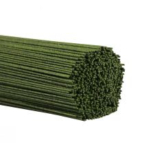 Gerbera wire plug-in wire floristry green 1.0/500mm 2.5kg