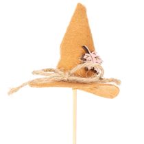 Product Felt Witch Hat Picks for Autumn Table Decorations 28cm 12pcs