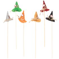 Product Felt Witch Hat Picks for Autumn Table Decorations 28cm 12pcs