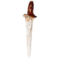 Product Decorative garden gnome figure for plant pots, 16cm, 2 pieces