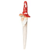 Product Dwarf Figurines with Red Mushroom Hat for Autumn Decorations - 17cm, Set of 2
