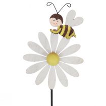 Spring decoration flower plug bee decoration 11×7.5cm 6pcs