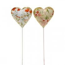 Product Flower Plug Heart Decorative Plug Heart Flowers 8×1.5×8cm 4 pcs