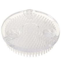 Product Round Kenzan flower frog with suction cups for flower decoration and DIY projects