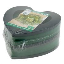 Product Floral foam heart open 22cm 4 pcs