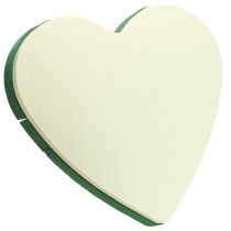 Product Floral foam heart large wet floral foam green 48cm 2 pcs