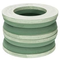 Product Floral foam ring green Ø25cm 4 pcs wreath arrangement