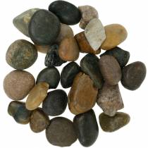 Product River Pebbles Natural Light and Dark 2-3cm 1kg