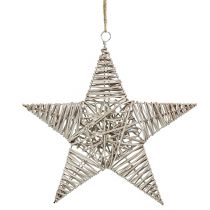 Product Star for hanging light brown 35cm 1pc