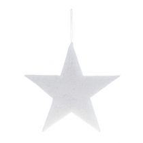 Star for hanging White 37cm L48cm 1pc