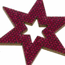 Product Litter decoration star purple 3-5cm 48pcs