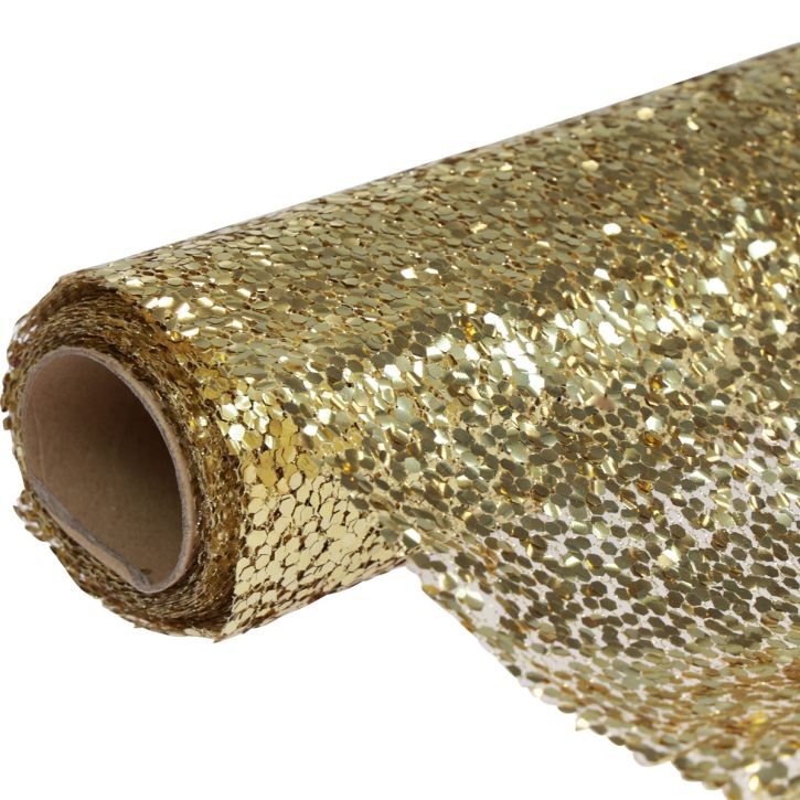 Product Table runner Christmas gold sequins table runner 48x450cm