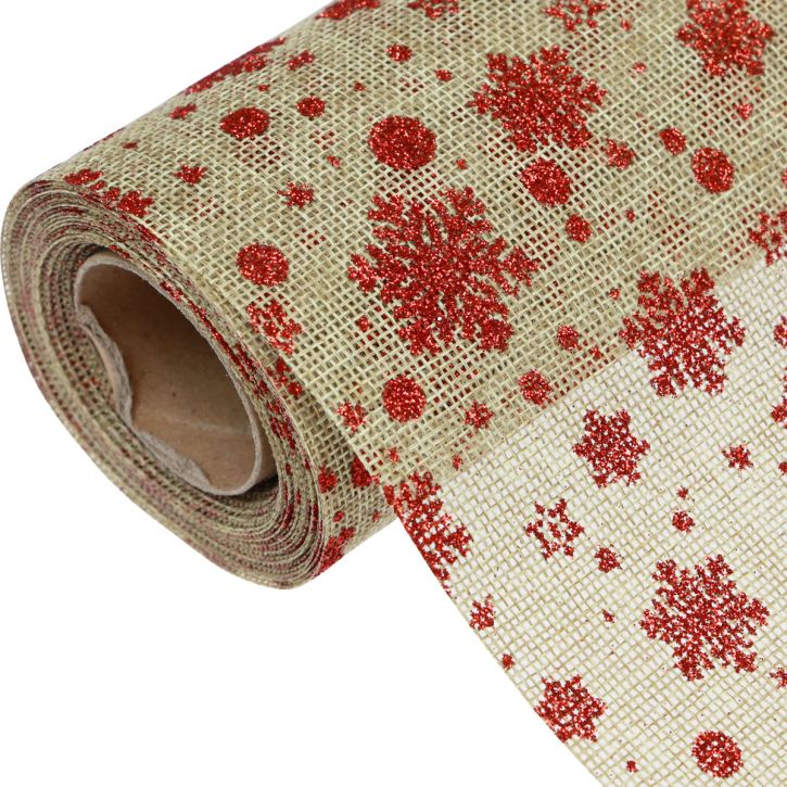 Product Table runner Christmas table runner snowflakes 48×450cm