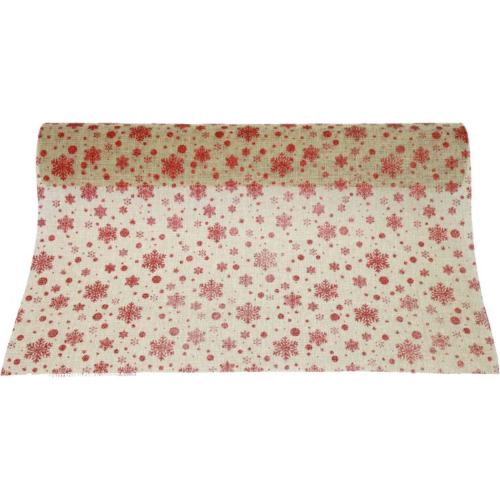 Product Table runner Christmas table runner snowflakes 48×450cm