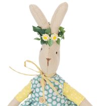 Product Stuffed Easter bunny, Easter bunny with clothes, bunny girl H43cm