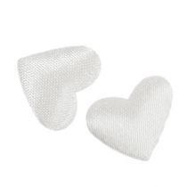 Product Hearts to scatter white 1,3cm 500pcs