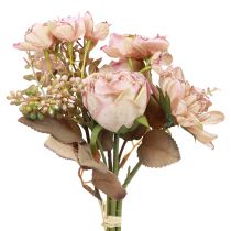 Artificial flower bouquet artificial flowers artificial roses antique 30cm
