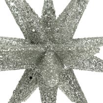Product Stars with Glitter Champagne 11.5cm 4 pcs