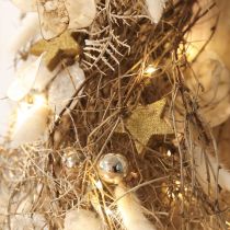 Product Scattered stars light gold glitter 4-5cm 40pcs