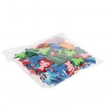 Product Scatter decoration bear made of felt, colored assorted, 3.5 cm x 3.5 cm, 100 pieces