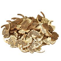 Product Scatter decoration gold gingko decoration gingko leaf glitter 3×4cm 72 pcs