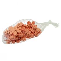 Product Scatter decoration wooden flowers blossoms orange summer Ø2–6cm 20 pcs