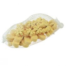 Product Scatter Decoration Wood Yellow Flowers Summer Table Decoration Ø2–6cm 20 pcs