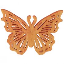 Product Scatter decoration butterfly wooden table decoration spring 4×3cm 72 pcs
