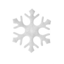 Product Scatter decoration snowflakes white 3.5cm 120 pcs