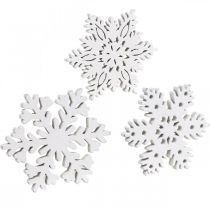 Product Snowflake scatter decoration, ice crystal 3.5cm 72 pcs