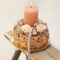 Product Straw wreath blank, straw wreath base, straw ring 15/3cm, 2 pieces