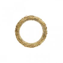 Product Straw wreath 20/4cm 10pcs