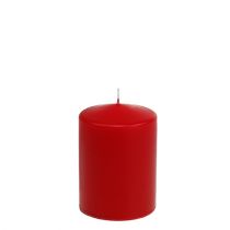 Product Pillar candle 100/80 red 6pcs