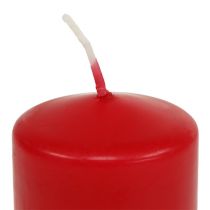 Candles Red Pillar Candles Red 120/50 Supply Pack 12pcs