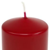 Product Pillar candle 120/60 old red 16 pcs
