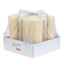 Product Pillar candle 200/100 cream 4pcs