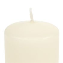 Product Pillar candles cream candles H70mm Ø50mm 12pcs