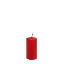 Product Pillar candle 80/40 red 24pcs