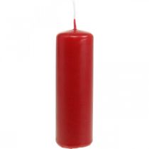 Product Pillar candle 120/40 red 24pcs