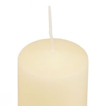 Product Pillar candles cream Advent candles small 70/50mm 24pcs