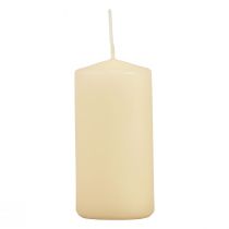 Product Pillar candles cream Advent candles candles 100/50mm 24pcs